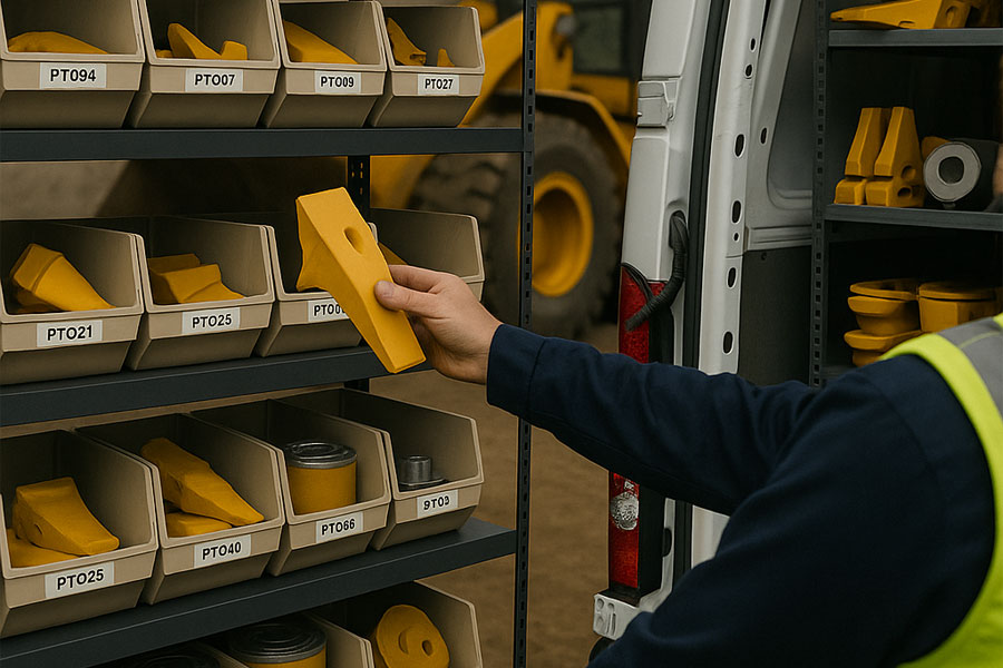Construction Dealer Management System Parts Inventory