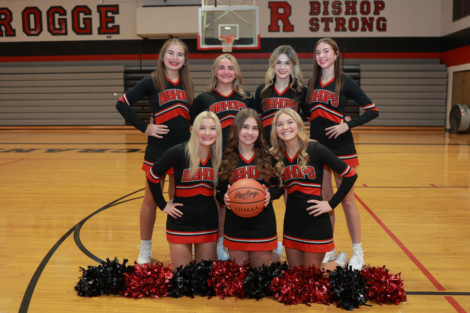 Bishop Rosecrans High School JV Basketball Cheer