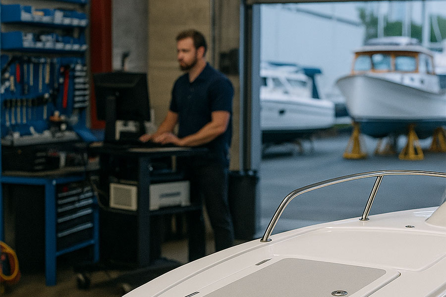 Marine Dealer Management Streamline Workflow
